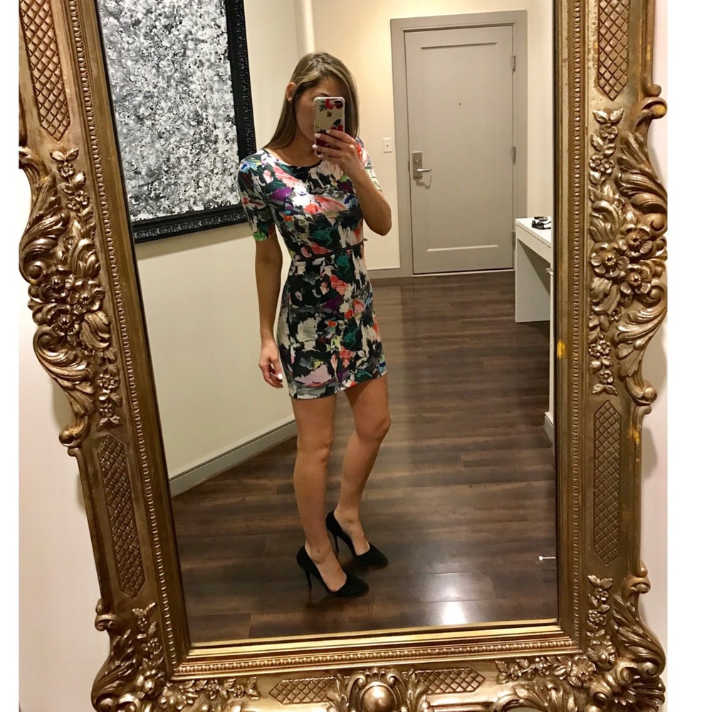 Topshop Floral Dress 6 Nordstrom